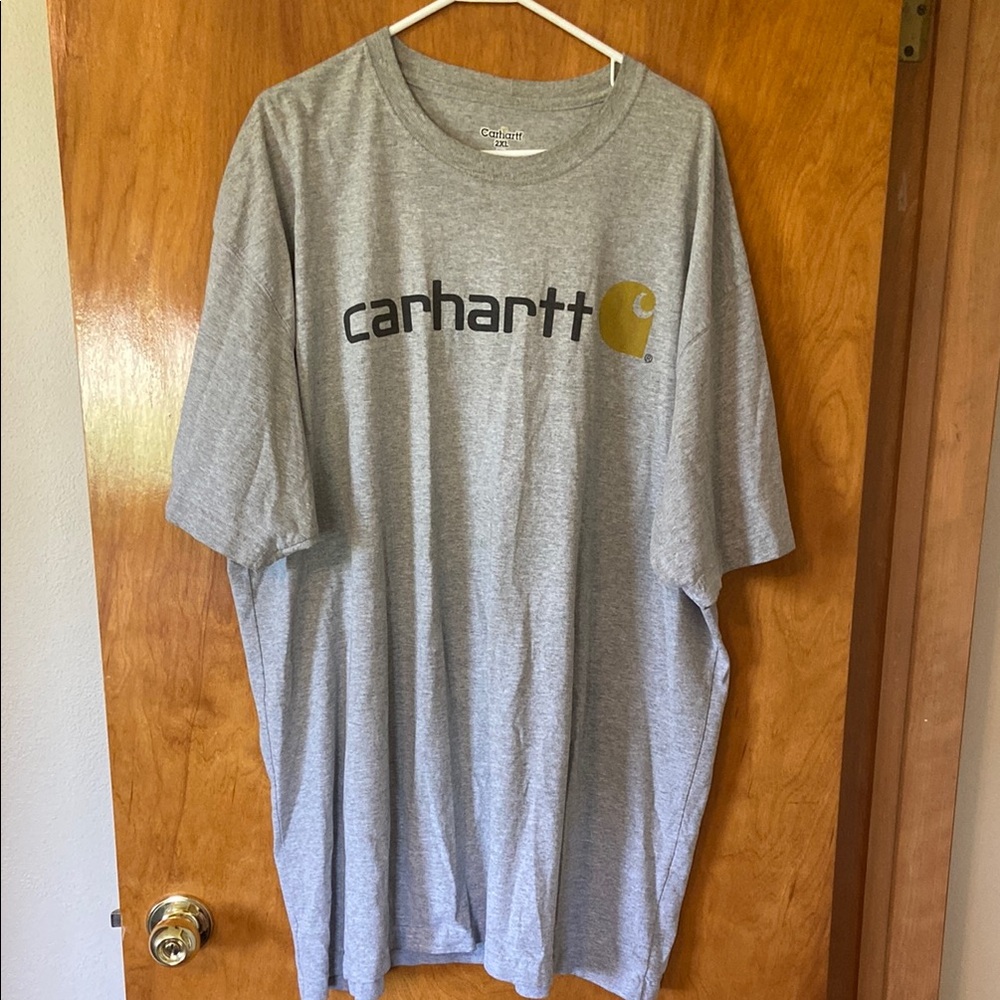 Carhartt Gray Short Sleeve Tee Classic Crew Neck